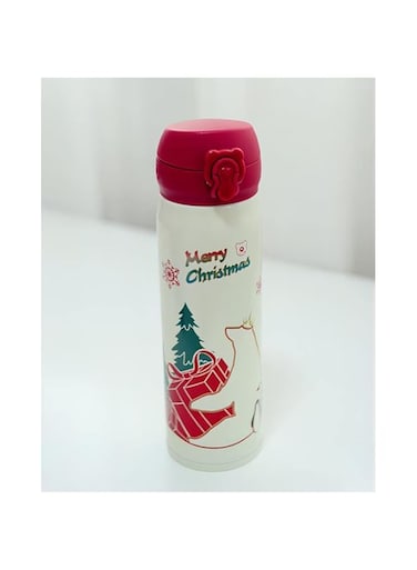 X IANGYU Stainless Steel Vacuum Insulated Flask Christmas Bottle 480ml Leak-proof, BPA-free Double Walled Thermal Mug for Coffee Tea, Sports Water Bottle, Travel Water Bottle