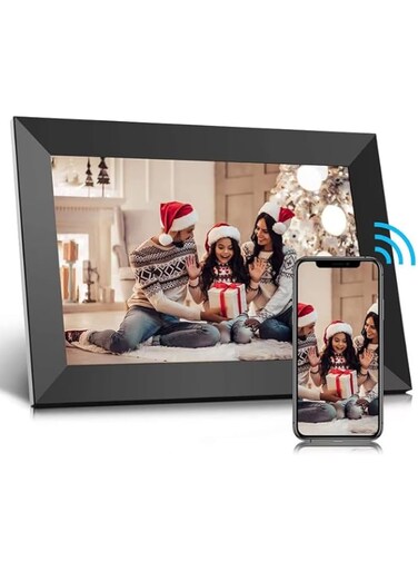 Tengcang Electronic Photo Frame A4, Simple Photo Frame Table Top Display Frame Connected with Phone Bluetooth