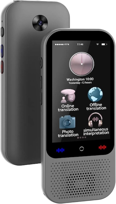 S80 Pro Smart Translator 2024 latest Portable Voice Language Translator Device 137 online 17 Offline Language Translator
