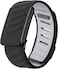 specton Comfort Durable Silicone Wristband Compatible with WHOOP 4.0 Band, Soft Silicone Sports Loop Strap for Men &amp; Women, with U Shapped Connector  Black Grey