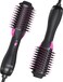 Hair Dryer Brush Blow Dryer Brush 2 in 1, Ionic Titanium Hair Dryer &amp; Styler for Frizz-Free Smooth &amp; Voluminous Hair, Salon Blowout at Home for All Hair Types