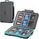 ORICO 24 Slots SD Card Case Holder Water Resistant &amp; Anti-Shock Memory Card Case for SD/Micro SD SDXC SDHC TF Card Carrying Storage Organizer Protector Cover with Labels&amp;Carabiner
