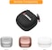 RLSOCO Hard Case for Samsung Galaxy Buds Core/2 Pro/FE/Pro/Live/Buds 2 True Wireless Bluetooth Earbuds - Black   Travel Organzier Case Cover Dustproof, Water-Resistant Storage Pouch, With Carabiners
