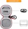 RLSOCO Hard Case for Samsung Galaxy Buds Core/2 Pro/FE/Pro/Live/Buds 2 True Wireless Bluetooth Earbuds - Black   Travel Organzier Case Cover Dustproof, Water-Resistant Storage Pouch, With Carabiners