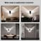 Wall-Mounted Bald Eagle Night Light with Remote Control &ndash; American Eagle Lamp for Bedroom, Living Room, or Hallway, Battery Operated &amp; Rechargeable