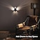 Wall-Mounted Bald Eagle Night Light with Remote Control &ndash; American Eagle Lamp for Bedroom, Living Room, or Hallway, Battery Operated &amp; Rechargeable