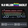 EPOMAKER x AULA F75 Gasket Mechanical Keyboard 75% Wireless Hot Swappable Gaming Keyboard with Five-Layer Padding&amp;Knob Bluetooth 2.4GHz USB-C RGB (Black Gradient LEOBOG Reaper Switch)