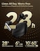 QCY MeloBuds N50 Noise Cancelling Wireless Earbuds, 45 dB Intelligent Dynamic ANC Earbuds, Powerful Bass, AI Clear Calls, Dual Connection, Bluetooth 5.4
