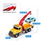 Kastwave Kids Toys For 3 4 5 6 7 Years Old Boys, Kids Tow Truck With Car Toys, Large Tow Truck Toys With Working Hook Lights And Music Rescue Toys For Kids 8-12 Birthdays