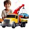 Kastwave Kids Toys For 3 4 5 6 7 Years Old Boys, Kids Tow Truck With Car Toys, Large Tow Truck Toys With Working Hook Lights And Music Rescue Toys For Kids 8-12 Birthdays