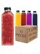 [10 PCS] 1 litre Plastic Juice Bottles 33.8oz Clear Plastic Bottles With Caps Milk Bottle Water Bottles For Kids Empty Bottle Zamzam Water Gym Water Bottle Reusable Plastic Juice Bottle
