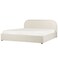 Ember Enclave Upholstered Premium Queen Size Bed (160 X 200 CM) Beige Color