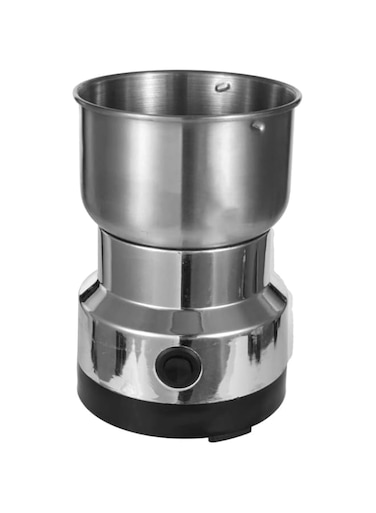 MISBAH Multipurpose Electric Coffee Bean Grinder, Grinding Tool for Seeds, Spice, Herbs, Nuts, Transparent Lid with 50g Capacity