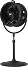 Caterpillar 14-Inch High Velocity Industrial Pedestal Fan - 4-Speed, Oscillating Tilt-Head, Adjustable Height - Heavy Duty Floor Fan for Home, Garage, Warehouse &amp; Workshop - Black