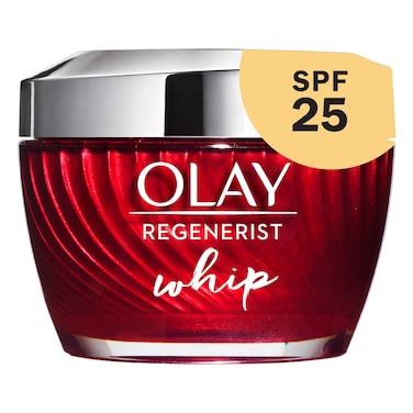 OlayRegenerist Whip Face Moisturizer Cream with Sunscreen SPF 25, 1.7 oz