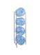 ECVV Water Bottle Storage Stand, 35X105 Cm Silver Four Gallon Rack By Pallam, Ej 31175