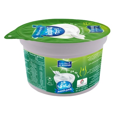 Al Rawabi Full Fat Plain Yoghurt, 90g