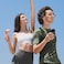 JISULIFE Portable Handheld Fan,Speed(1-100) Adjustable Turbo Mini Fan,3600mAh Battery Rechargeable Personal Fan,Digital Display,For Women Men Travel/Camping/Outdoor-Pink