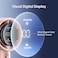JISULIFE Portable Handheld Fan,Speed(1-100) Adjustable Turbo Mini Fan,3600mAh Battery Rechargeable Personal Fan,Digital Display,For Women Men Travel/Camping/Outdoor-Pink