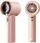 JISULIFE Portable Handheld Fan,Speed(1-100) Adjustable Turbo Mini Fan,3600mAh Battery Rechargeable Personal Fan,Digital Display,For Women Men Travel/Camping/Outdoor-Pink
