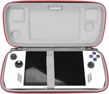RLSOCO Hard Case for ASUS ROG Ally X Handheld Gaming Console   Compact Design with YKK Zipper &amp; Scratch Protection - Black (Case Only)