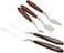 CRAFT MAGIC 5-Piece Palette Knife Set &ndash; Stainless Steel Painting Knives for Acrylic &amp; Oil Paint, Mixing, Spreading and Art Scraping with Wooden Handles