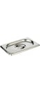 Vague Stainless Steel Gastronorm Container Lid, 17.6 cm x 10.9 cm Size, Silver