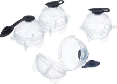 Set of 4 Ice Ball Molds