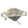 Portable Folding Fire Pit BBQ Grill Stove with Carry Bag