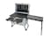 Portable Foldable Camping Table Multi Storage Box 50L with One Side Table