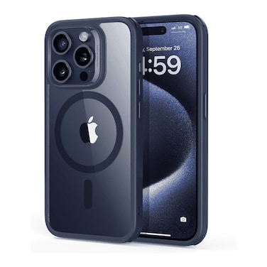 J CASE HARD CASE MAGSAFE IPHONE 15 PRO MAX BLUE