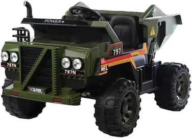 Lovely Baby Powered Ride on Jeep LB 797E for Kids, Manuel Car with EVA Wheels - Green