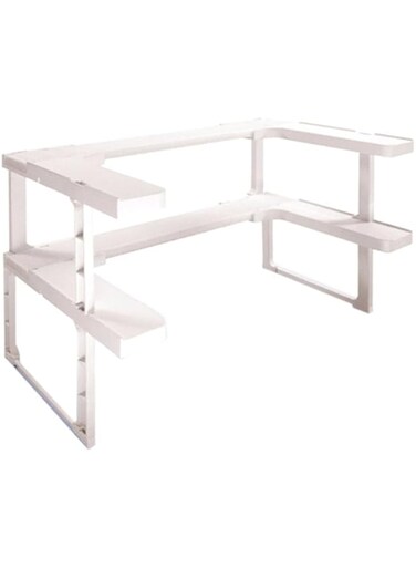 Dubai Gallery Spice Rack And Stackable Organizer White Medium AMZ-N22977516A