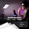 NEEWER 9" LED Video Light Panel, Dimmable DSLR Camera Soft Light with Mini Tripod, 4000mAh Battery, USB Type C Ports, 3200K~5600K CRI95+ 600Lux for Photography Video Recording Live Streaming, NL-116AI