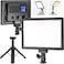 NEEWER 9" LED Video Light Panel, Dimmable DSLR Camera Soft Light with Mini Tripod, 4000mAh Battery, USB Type C Ports, 3200K~5600K CRI95+ 600Lux for Photography Video Recording Live Streaming, NL-116AI
