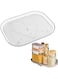 SXSZZXL Refrigerator Trays Lazy Susan Organizer Turntable Fridge Organizer for Refrigerator,Cabinet, Table, Pantry, Kitchen, Countertop (40X30)