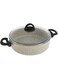 HOME MAKER GRANITEC 26CM GRAY LOW CASSEROLE