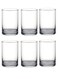 6 Piece High Ball Glass Set, 254ml Capacity - Clear