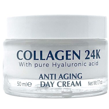 Delfanti-Milano&acirc;&euro;&cent; COLLAGEN 24K &acirc;&euro;&cent; Anti-Aging Day Cream &acirc;&euro;&cent; Face and Neck Moisturizer with pure Hyaluronic Acid &acirc;&euro;&cent; Made in Italy.