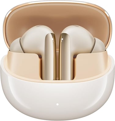 QCY MeloBuds Pro Adaptive Noise Cancelling Wireless Earbuds, 46 dB Smart ANC Reduce Noise by Up to 99%, LDAC Hi-Res Sound Bluetooth Earphones, Personalized Spatial Audio, AI Clear Voice, 34H Playtime