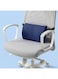 Lumbar Back Support Pillow for Car &amp; Office, Ergonomic Waist Cushion, Adjustable Strap, Breathable Cover, 33x24x11 cm