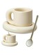 Chubby Funny Coffee Mug with Saucer 9 Oz Vintage Frosted Handmade Ceramic Mug Novelty Cute Cup and Saucer with Fat Handle for Office Home Latte Tea Milk