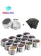 Spice Tins 12pcs,Stainless-Steel Magnetic Spice Container Dustproof Magnetic Spice Jars Easy to Clean and Rust Free Includes 120 Labeling Stickers