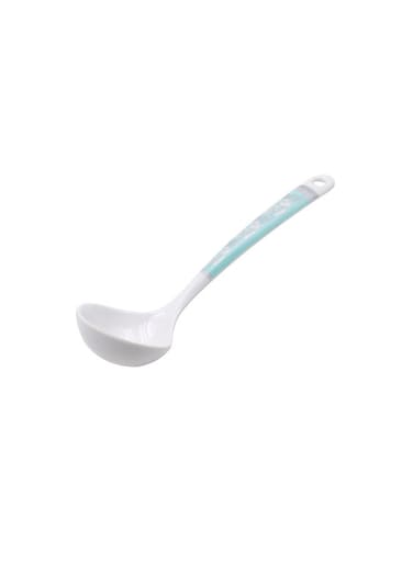 8" Melamineware Serving Spoon- RF12919/ Ideal for Serving a Variety of Food, Rice, Curries, Salads, Side Dishes/ Food-Grade, Elegant Floral Design Multicolor