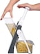 Vegetable Chopper With Adjustable Thickness Safe Mandoline Food Slicer for Kitchen  Multifunctional Potato French Fry Cutter, Onion Chopper, Vegetable Cutter, Slicer, Dicer Bluetter, Slicer, Dicer