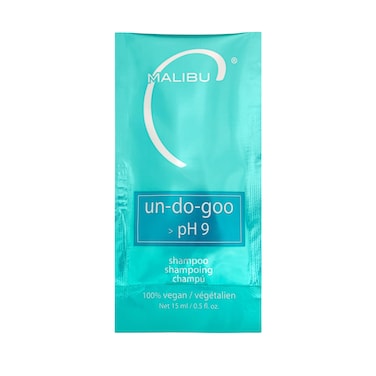Malibu C Un-Do-Goo Shampoo Clarifying Shampoo to Remove Product Build Up and Resins from Hair Shine Restoring, Moisturizing Cleansing Shampoo, 15ml - 1 count