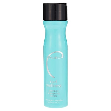 Malibu C Curl Wellness Shampoo Cleansing Shampoo for Curly Hair to Promote Bounce and Curl Definition Hair Care for Natural Curls, Textured Hair and Perms, 9oz