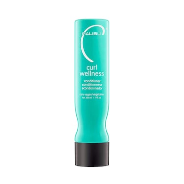 Malibu C Curl Wellness Conditioner Moisturizing Conditioner for Textured Hair and Frizz Control Curl Conditioner for Natural and Chemically Processed Curls, 9oz