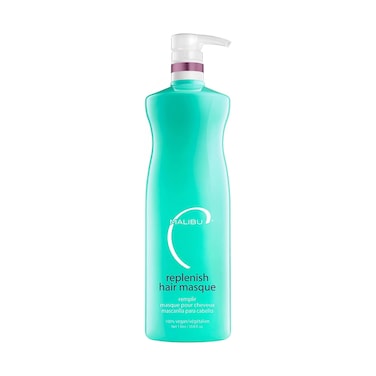 Malibu C Replenish Hair Masque Ultra Hydrating Deep Conditioner for Hair Repair Reparative Formula with Avocado Oil for All Hair Types, 33.8oz