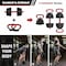 ULTIMAX Adjustable Ankle Weights &ndash; Breathable Fitness Weights (1KG x 2) for Workouts, Running &amp; Strength Training